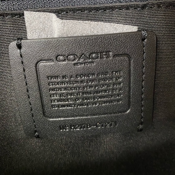 New💃Coach City Tote Handbag With Buffalo Plaid Print - Picture 7 of 12